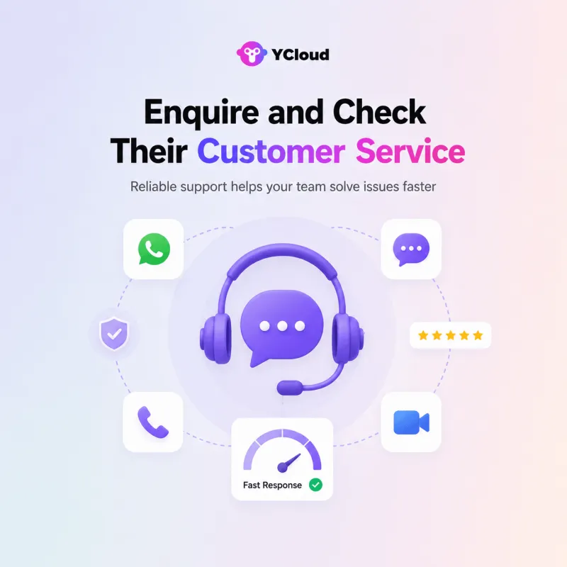 Enquire and Check their Customer Service