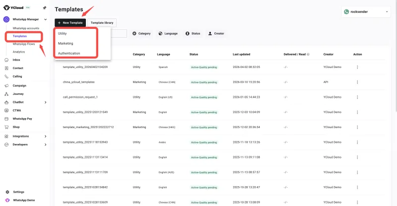 1. YCloud’s AI WA Template Generator.png