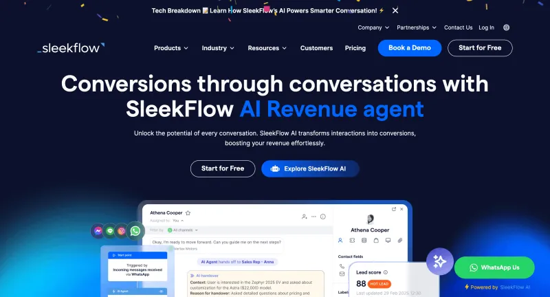 Top WhatsApp API Providers in Dubai_Sleekflow