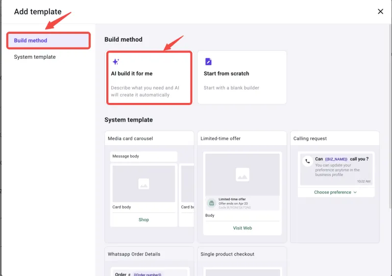 2. YCloud’s AI WA Template Generator.png