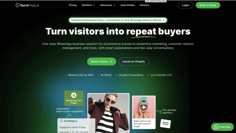 最佳 WhatsApp 营销工具 - QuickReply