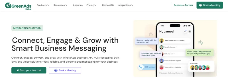 WhatsApp API provider in Brazil_GreenAds Global