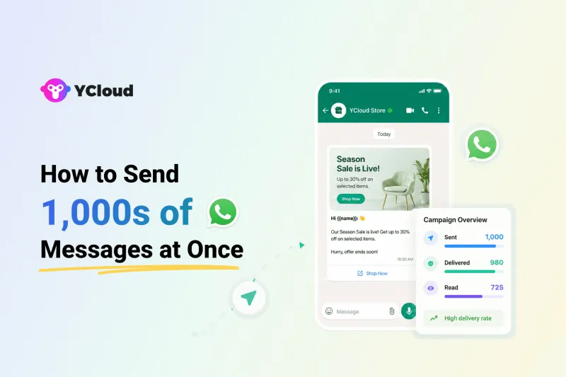 How to Send 1000 Messages at Once in WhatsApp Without Getting Banned