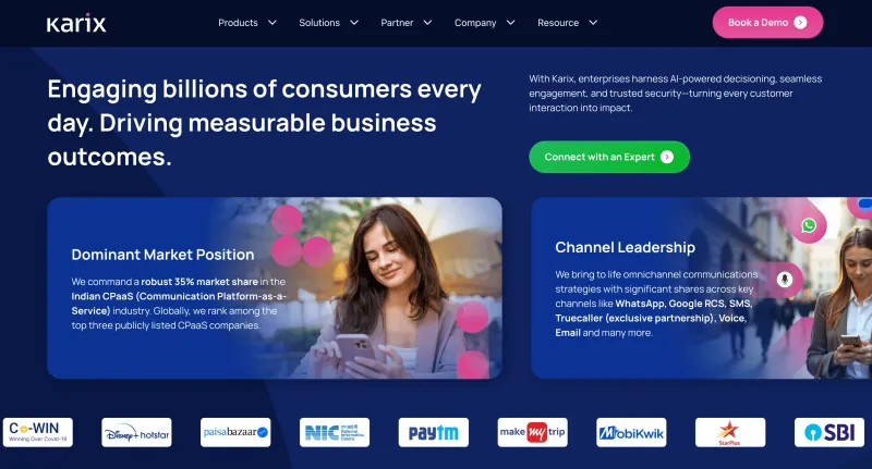 WhatsApp API providers in Brazil - Karix