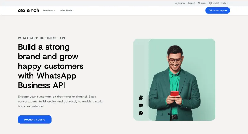Top WhatsApp Business API Solution Providers in Singapore - Sinch