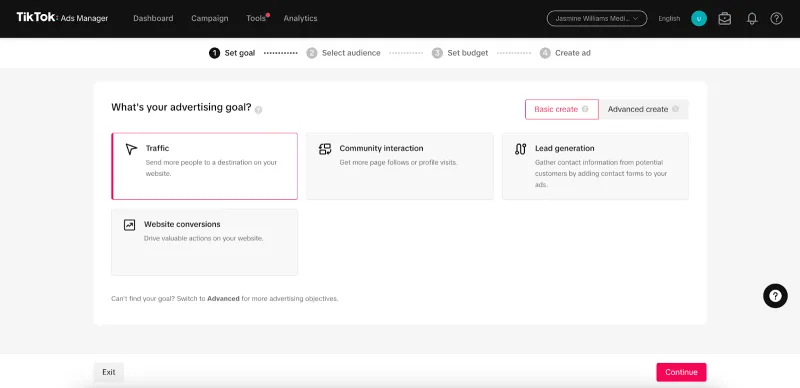How to set up TikTok ads