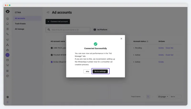 How to Create TikTok Click to WhatsApp Ads (CTWA) with YCloud