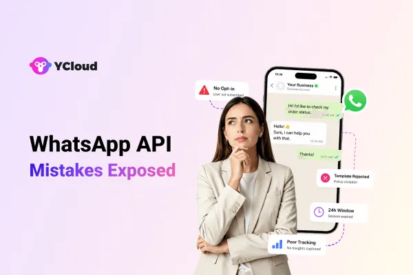 Kesalahan Paling Umum yang Dilakukan Orang dengan Meta WhatsApp API