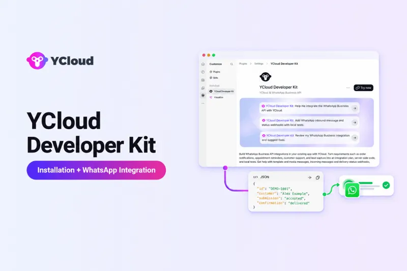 YC Dev. Kit YCloud Developer Kit- Installation + WhatsApp Integration.png