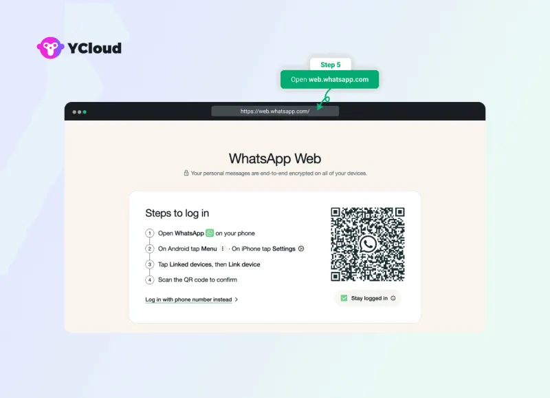 Login Web WhatsApp Tanpa Ponsel Cerdas