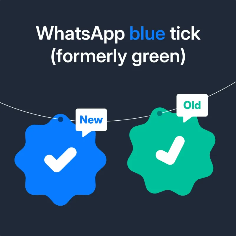 Why Did Meta Transition from GreenTick to BlueTick?