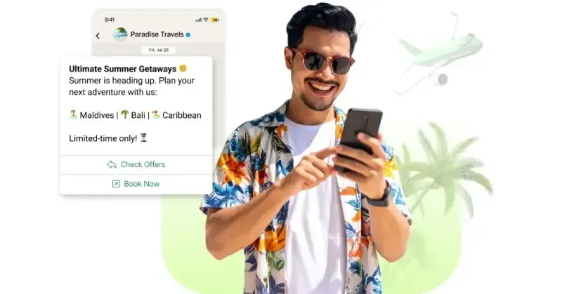 假期优惠 WhatsApp 提醒