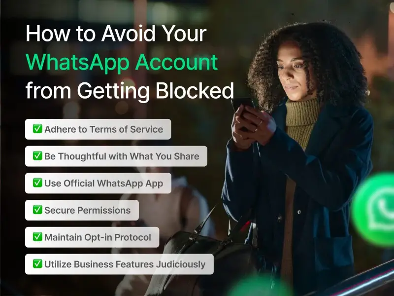 How to Avoid Your WhatsApp Account from Getting Blocked