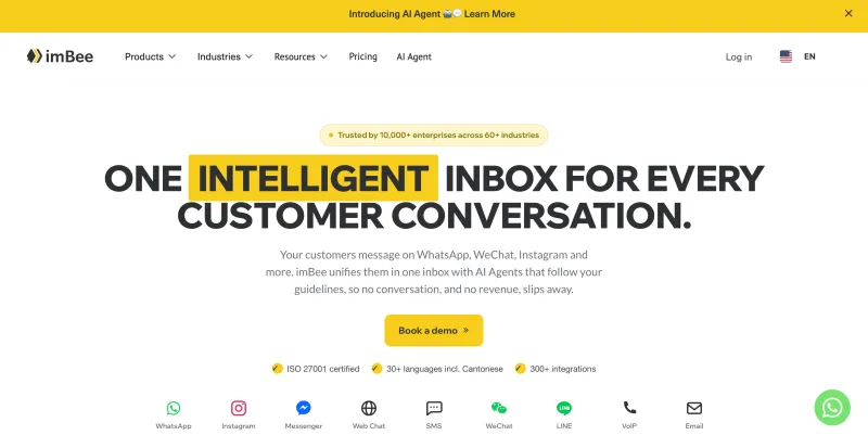 Top WhatsApp Business API Providers in Hong Kong - imBee