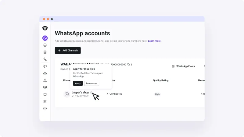 为企业赢得信任与提升转化：2025 最新 WhatsApp 蓝标认证申请指南