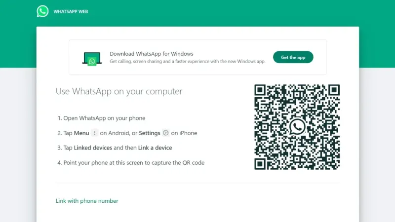 Login WhatsApp di Aplikasi Desktop (Windows & Mac)