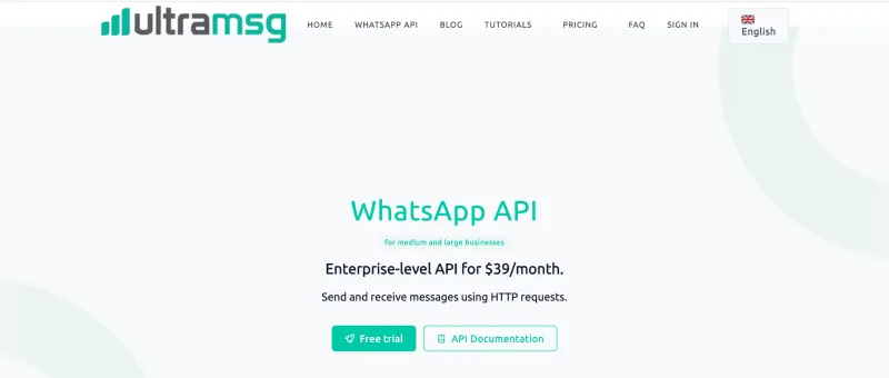 最佳 WhatsApp 营销工具 - UltraMSG