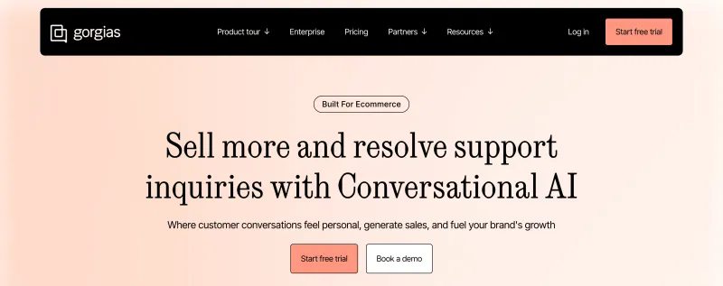 顶级客户服务软件 - Gorgias