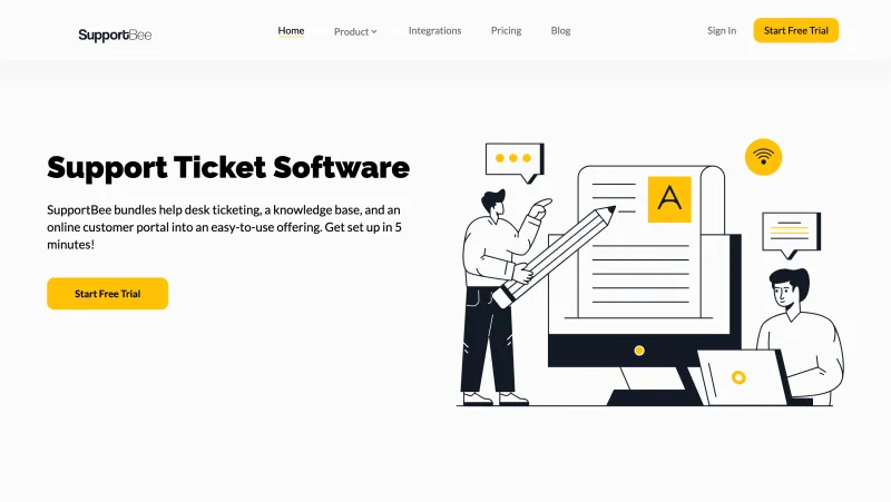 顶级客户服务软件 - SupportBee