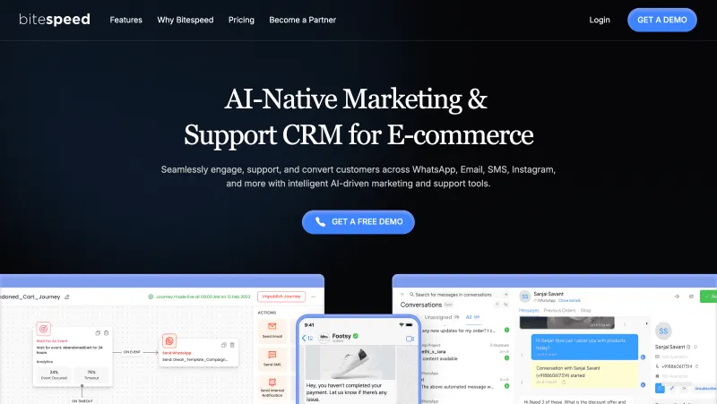 最佳 WhatsApp Blast 软件 - BiteSpeed