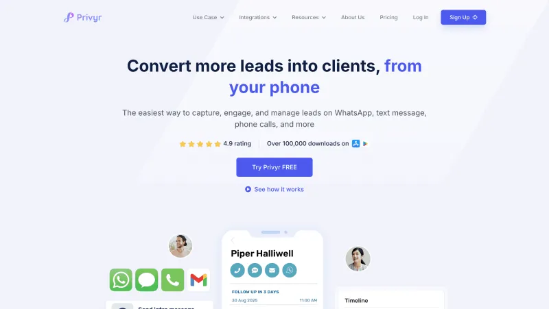 最佳 WhatsApp Blast 软件 - Privyr