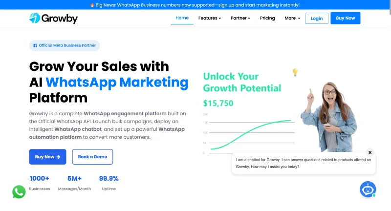 Best WhatsApp Automation Tools - Growby