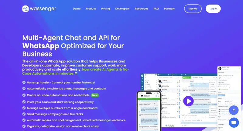 最佳 WhatsApp 广播软件 - Wassenger