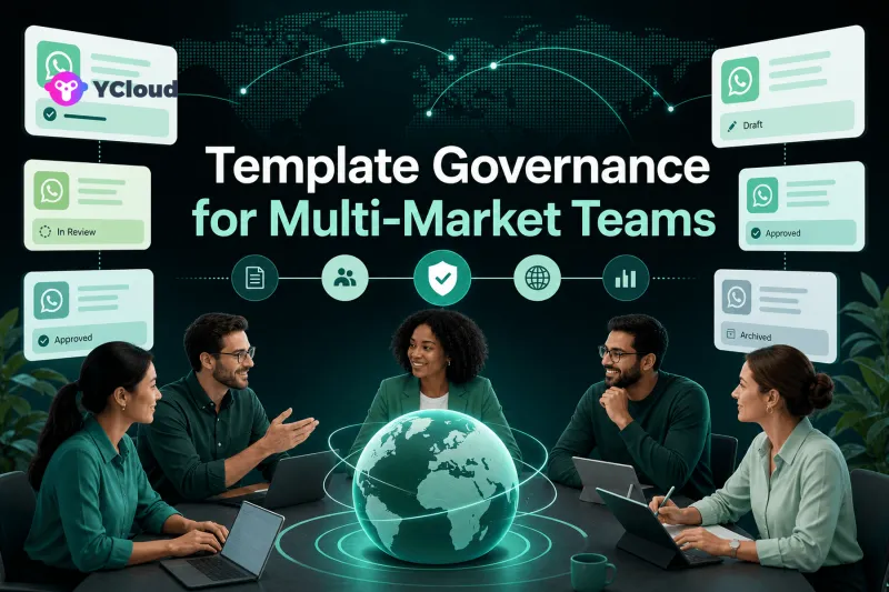 WhatsApp Template Governance for Multi-Market Teams — YCloud Blog cover